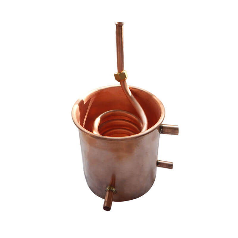 Distillation Equipment Herbal Distillate Copper Distiller Handcrafted Flower Hydrosol Machine, Ancient Essential Oil