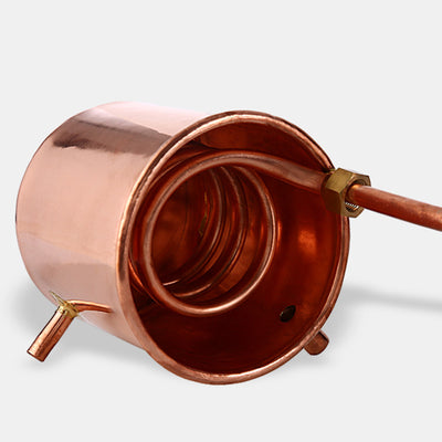 Copper-Glass Essential Oil Distiller 0.53G(2L) Premium Kit