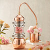 Copper-Glass Essential Oil Distiller 0.53G(2L) Premium Kit